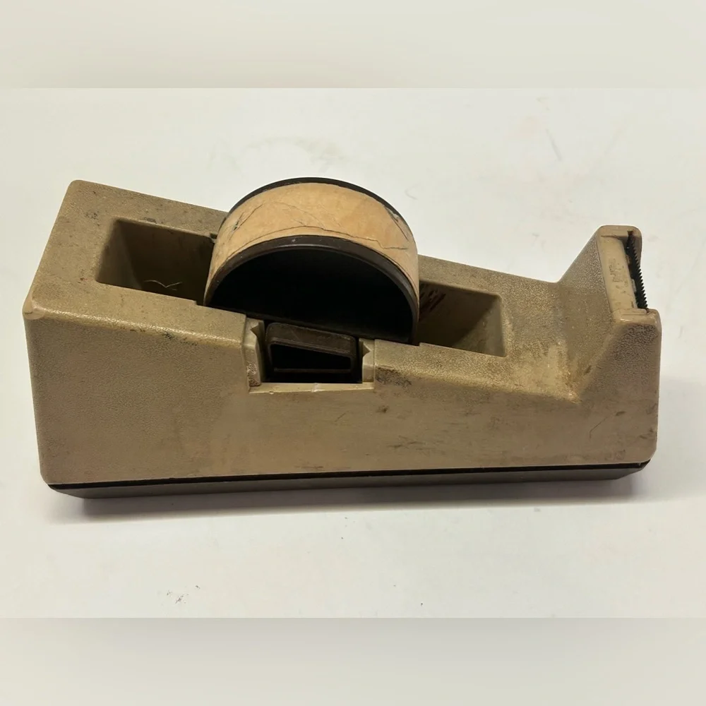 Vintage SCOTCH 3M C-25 Tape Dispenser Model 28000 Heavy-Duty Made in‎ USA